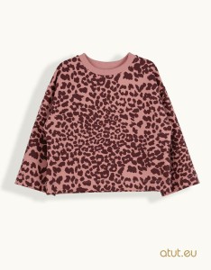 1543 Bluza 110 brudny róż