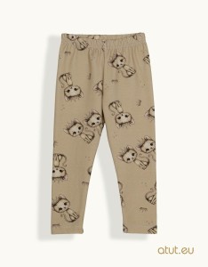 00060 Legginsy 104 ciemny beż