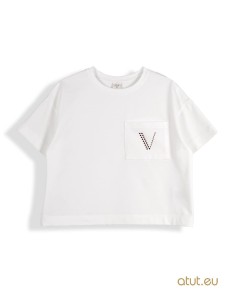 1347 T-shirt 140 biały
