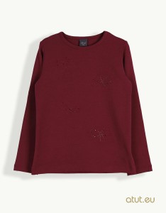 1640 Bluzka 134 bordo
