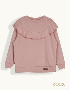 1698 Bluza 98 jasny brudny róż