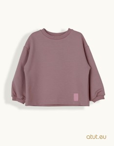 1521 Bluza 110 ciemny brudny róż