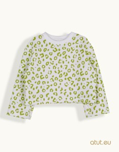 00100 Bluza 140 jasny zielony