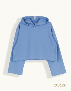 00110 Bluza 152 niebieski