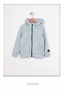 0440 Bluza 116 jasny turkus