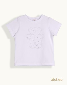00123 T-shirt 98 biały