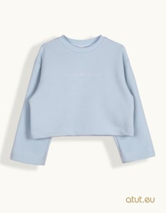 00116 Bluza 140 jasny niebieski