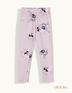 0637 Legginsy 110 jasny brudny róż D1